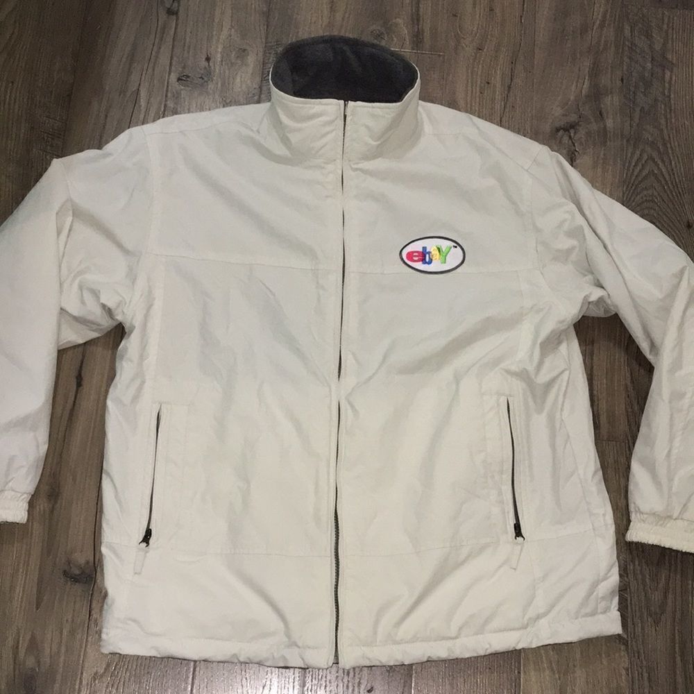 Ebay reversible Ski competition fleece zip jacket